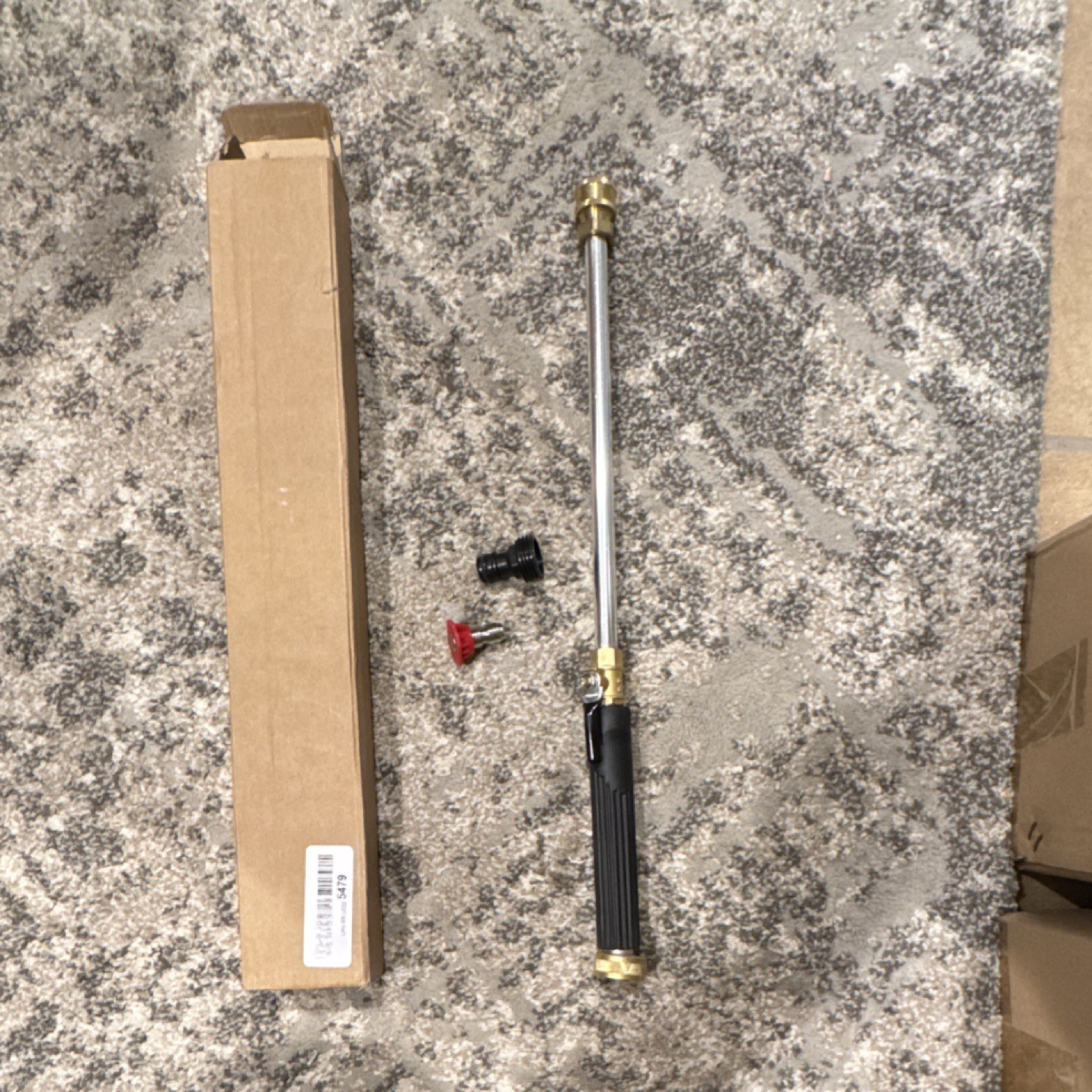 Pressure Washer Wand Quick Connect Nozzle Adapter Brass Metal Cold Water