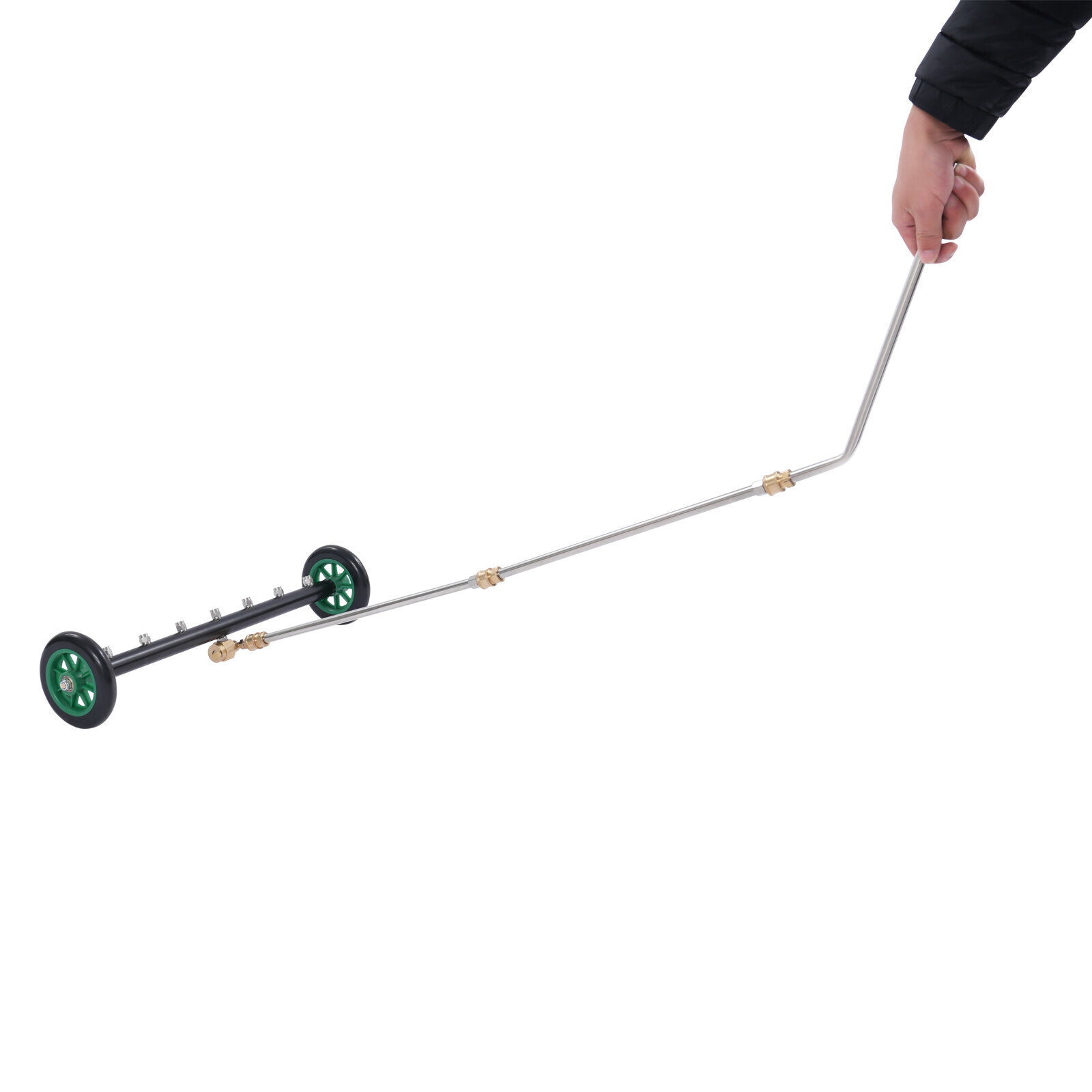 4000 PSI Under Car Pressure Washer Attachment with 7 Nozzles