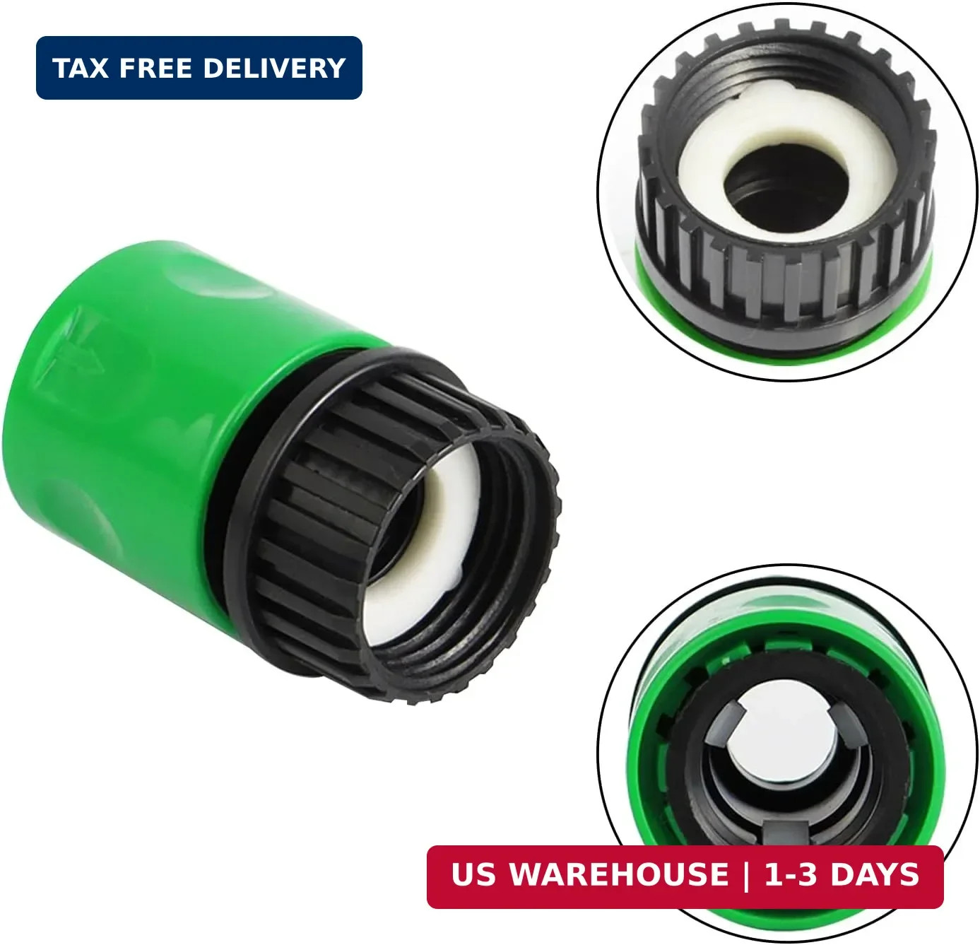 3/4 Inch Pressure Washer Garden Hose Adapter,Compatible with PW909103K Replace f