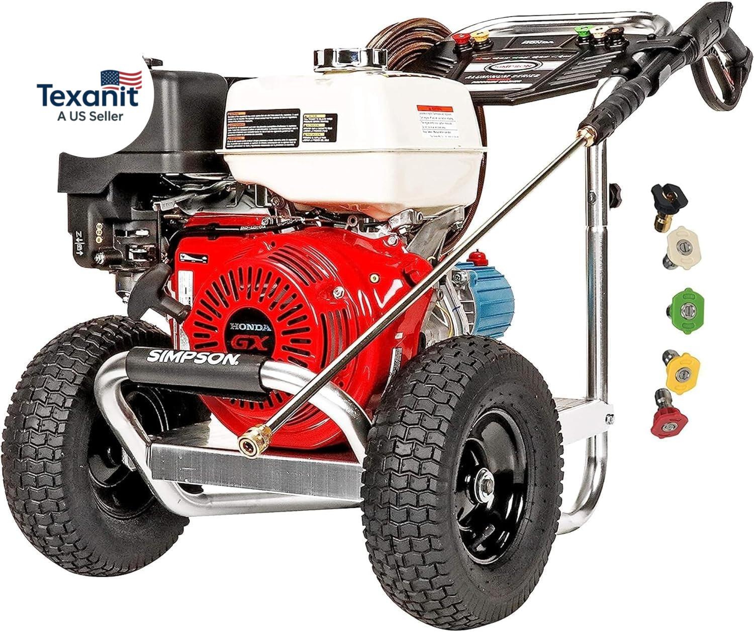 4200 PSI Gas Pressure Washer, 4.0 GPM Commercial Power Washer, Cold Water, Honda
