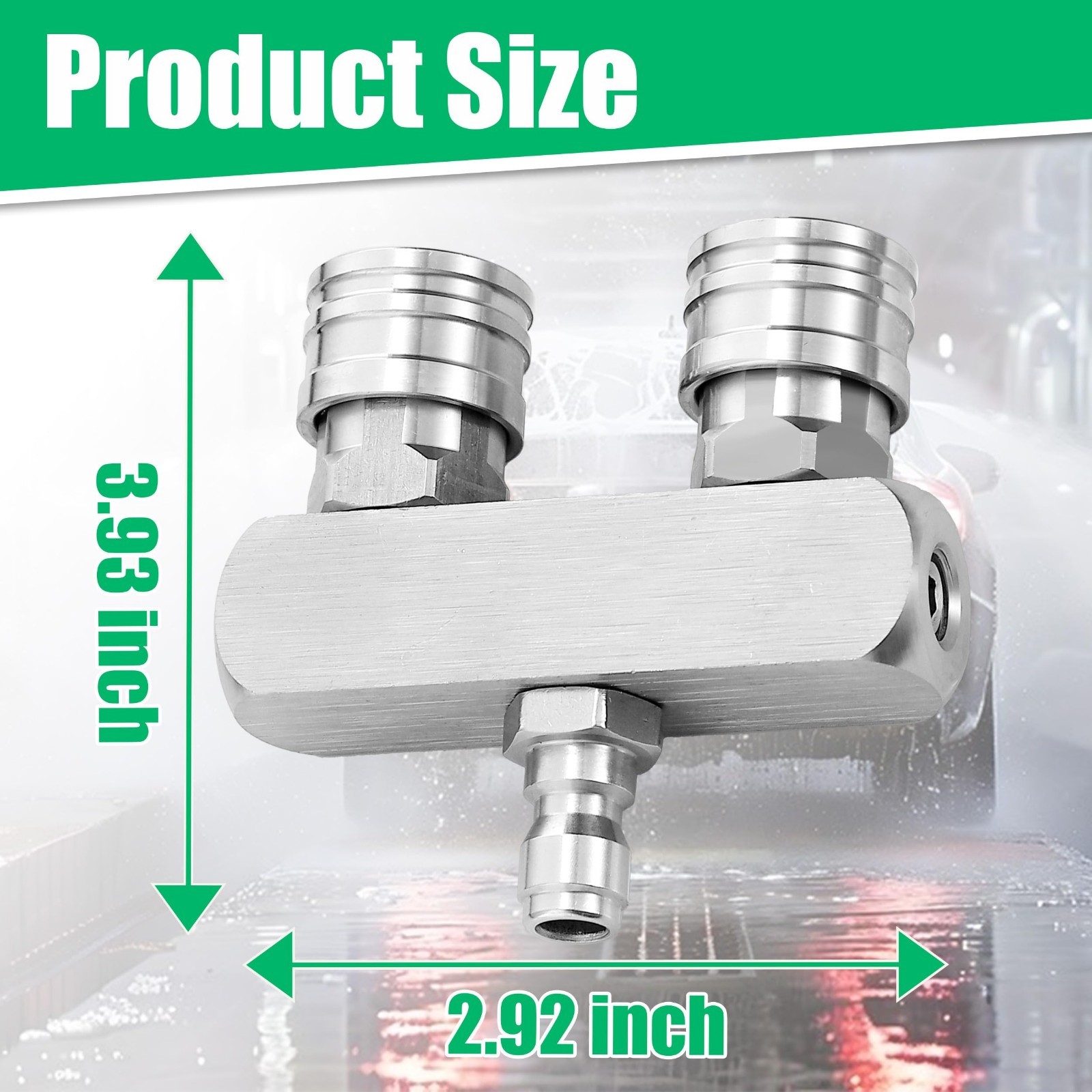 2-in-1 Pressure Washer Nozzle Tips Set, 8 Spray Tips, 5000 PSI, Quick Connect fo