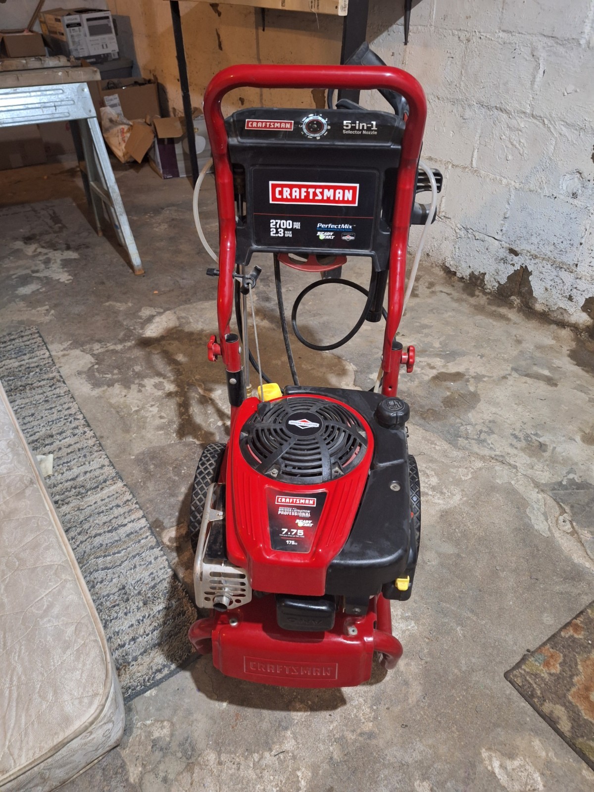 Craftsman pressure/power washer Model#580.752521