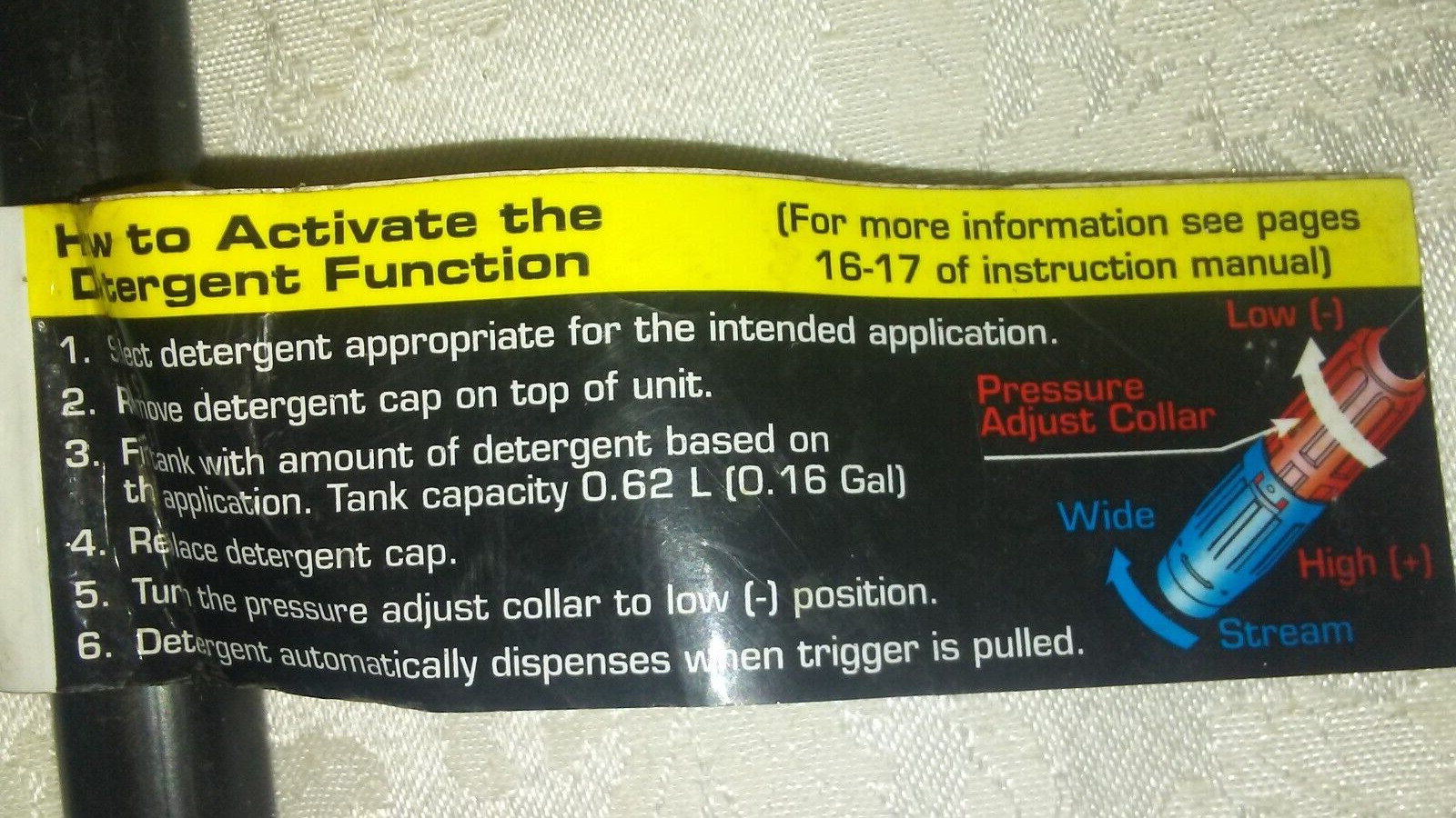 Pressure Washer Nozzle Replace For Bosch Aquatak PA66 30GF Part Spare Duable