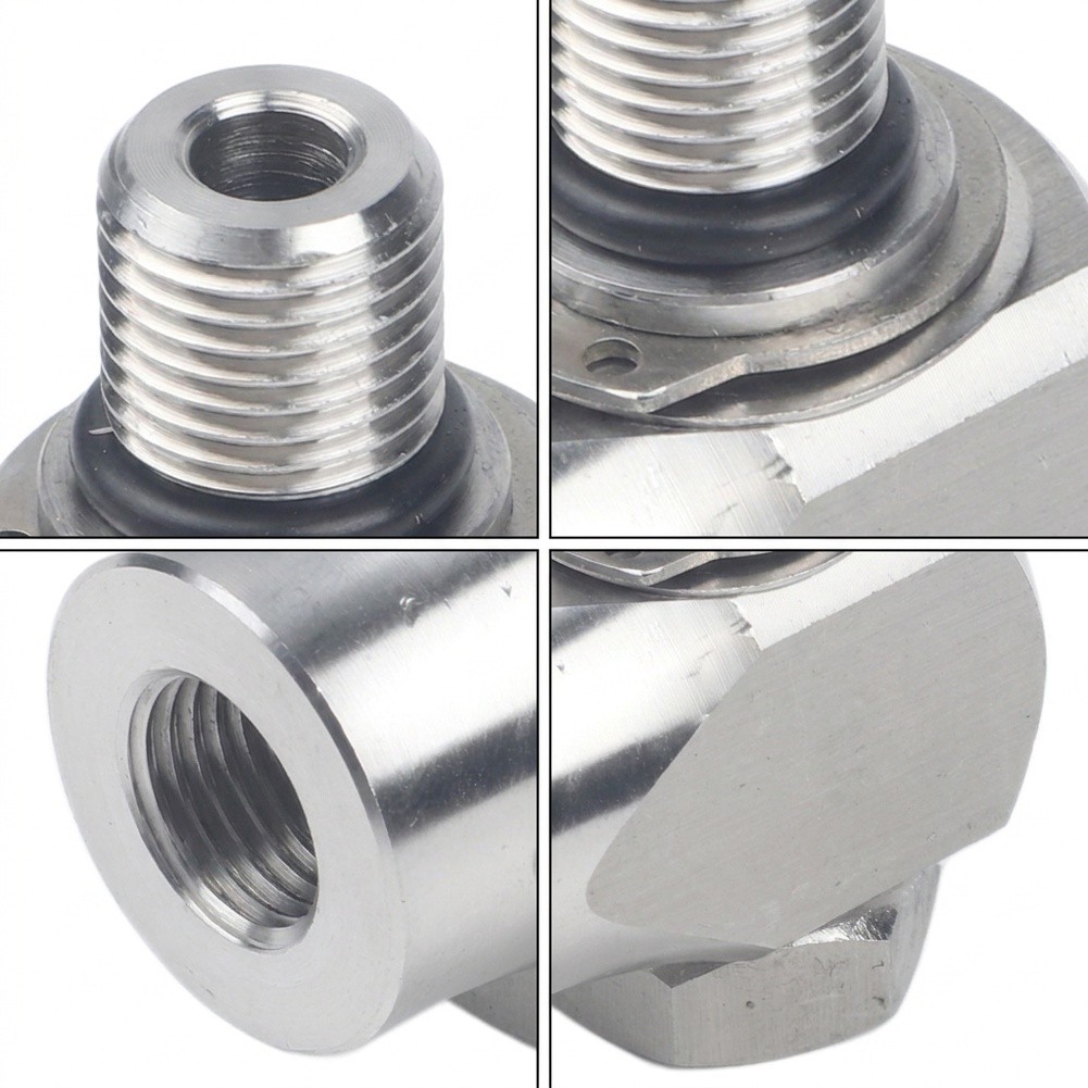 304 SS 360 Degree Swivel Joint for High Pressure Car Wash Arm 4050 PSI Rating