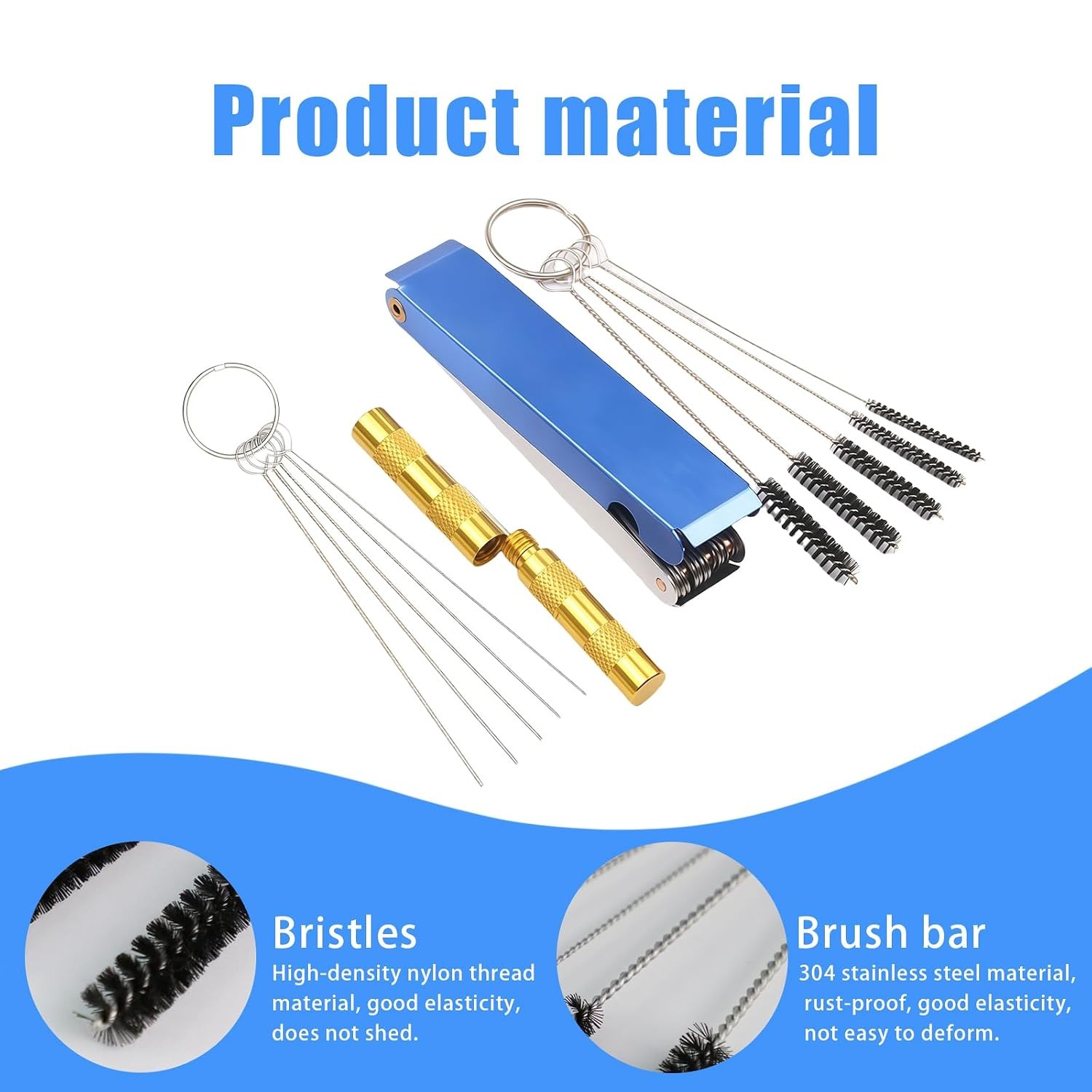 Carburetor Cleaning Kit 13pc Clean Line Set Torch Tip Cleaner Fuel System