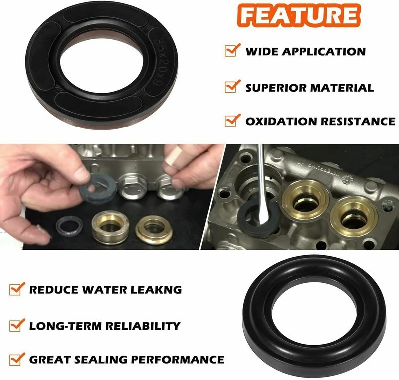 Kit 69 20mm Pressure Washer Pump Parts | 9pcs Restop Ring Seal Kit for T1011,T20