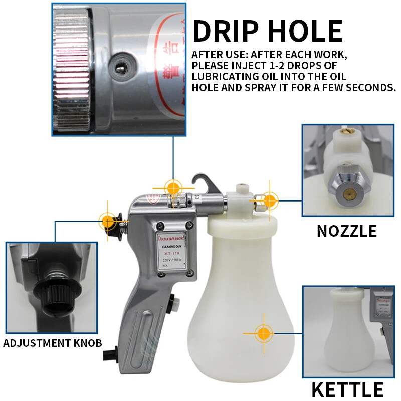 MT-170 Cleaning Gun Washing Shoes Clothing Decontamination Spray Gun