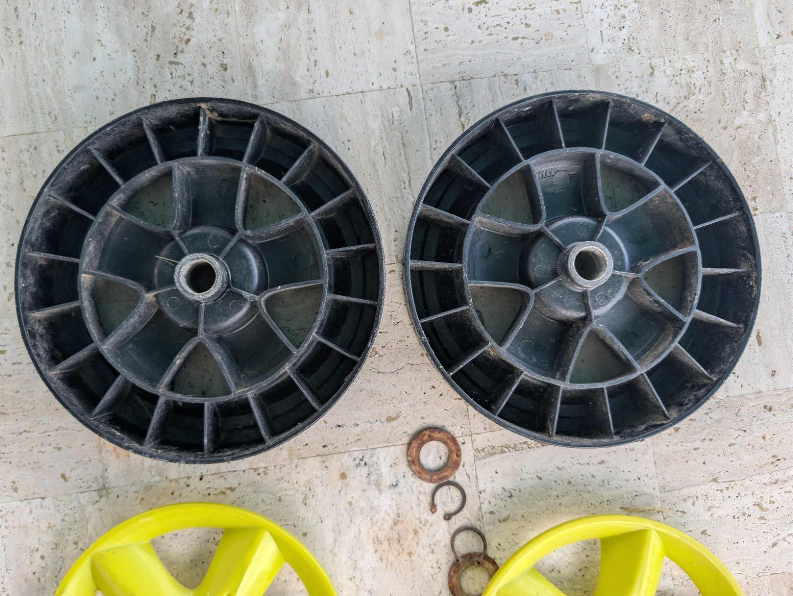 SUNJOE SPX3000 Pressure Washer Replacement Wheels Complete