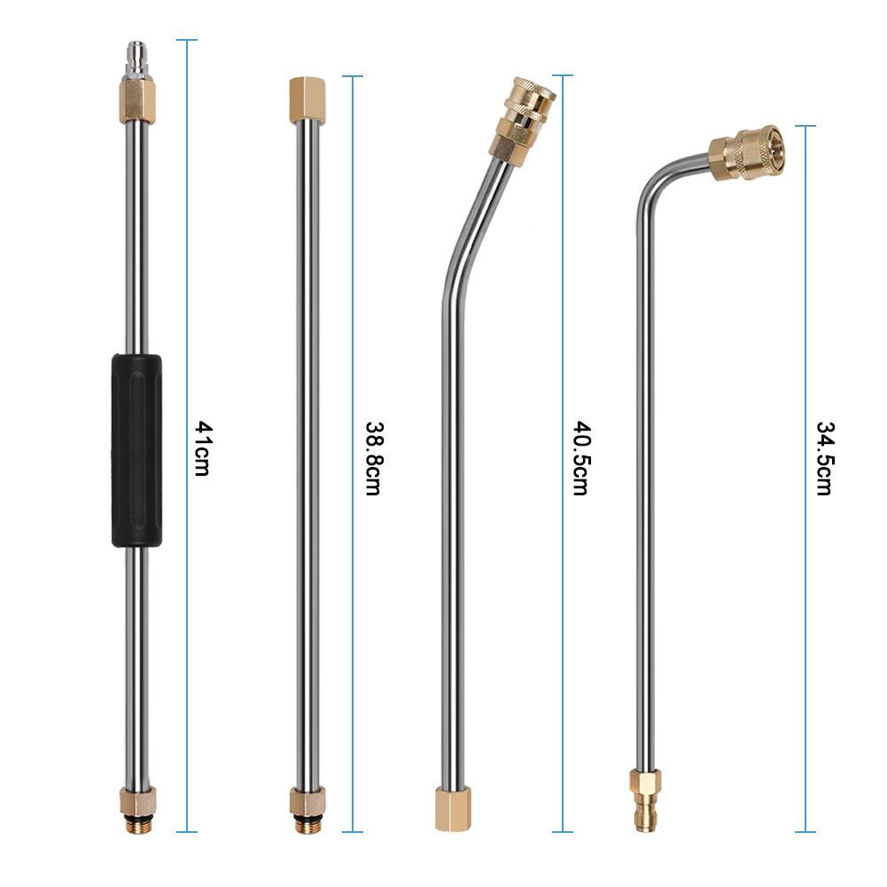 High-Pressure Washer Extension Wand Replace Lance Gutter Cleaner Nozzle 4000 PSI