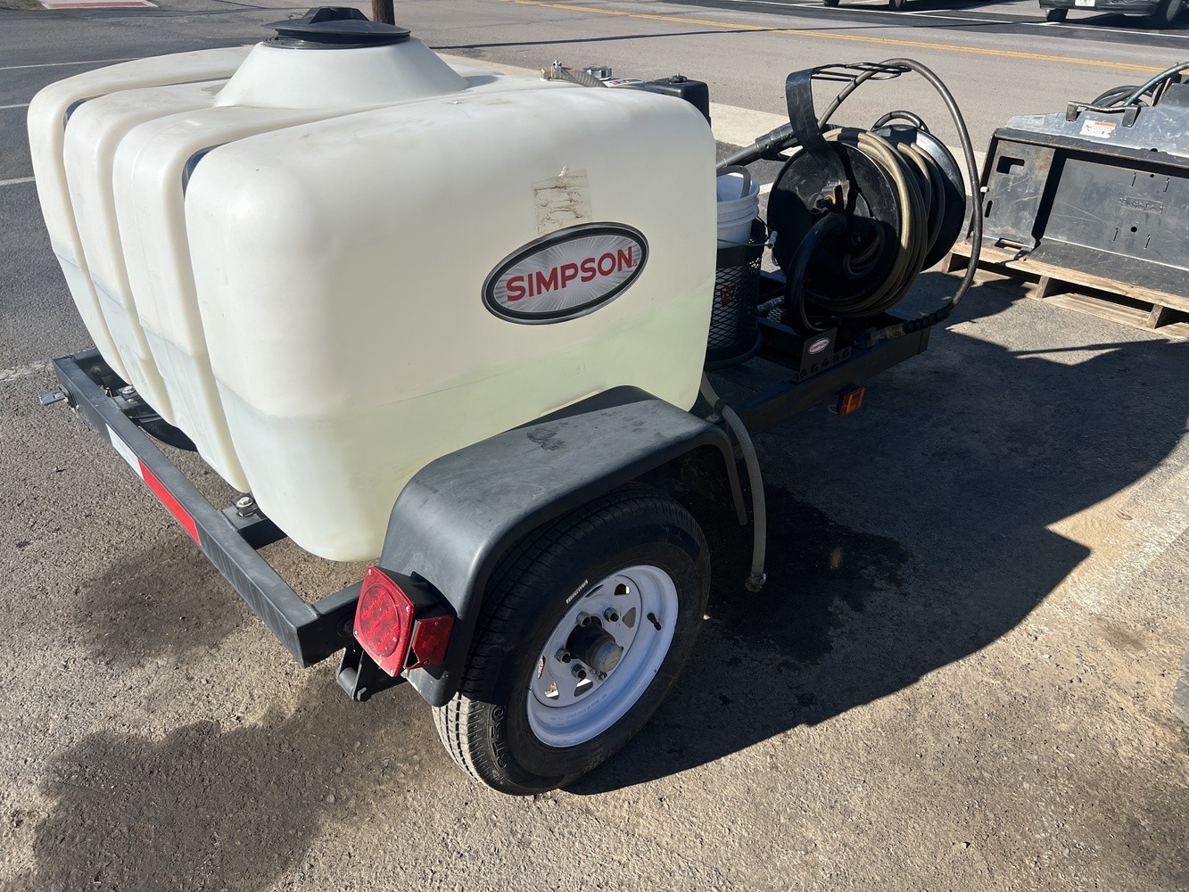 FNA GROUP SIMPSON MOBILE PRESSURE WASHER TRAILER