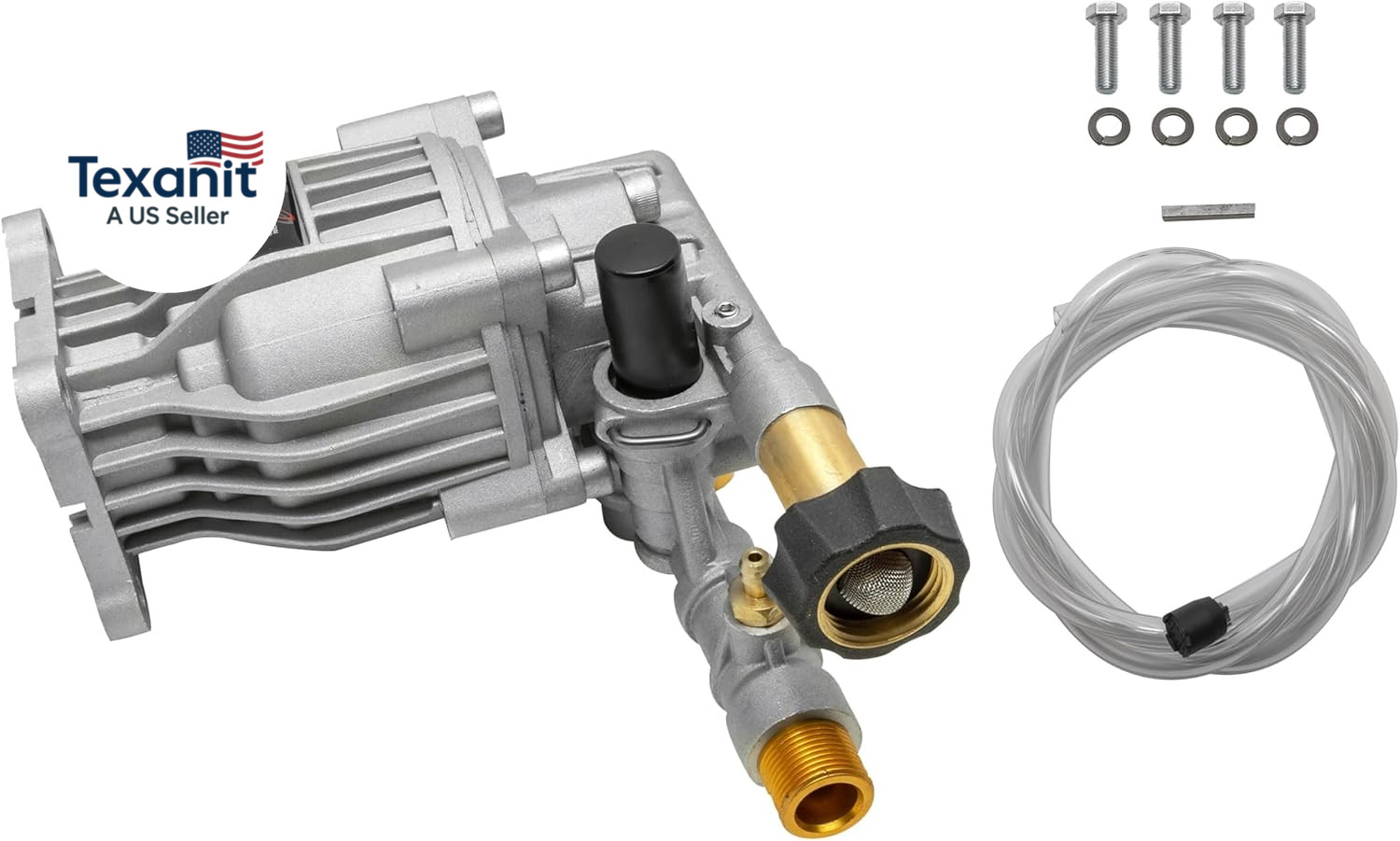 OEM Technologies 3300 PSI 2.4 GPM Replacement Pressure Washer Pump Kit, Horizont