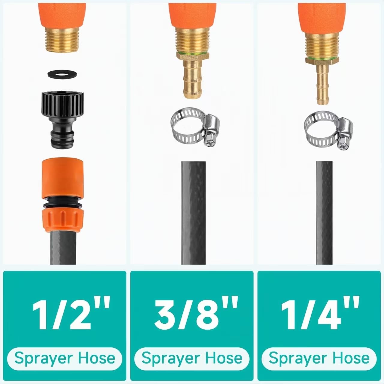 All Metal Replacement Sprayer 2 x 29 x 1.5 inches, Wand