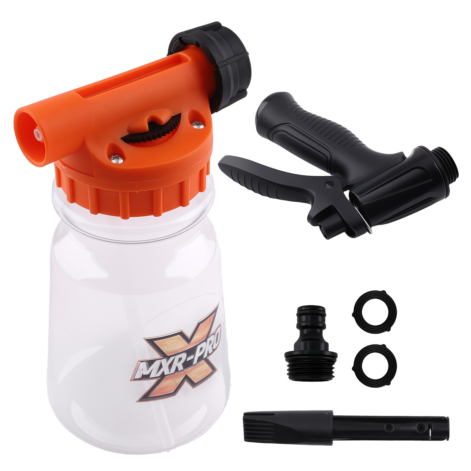 1L Foam Cannon for Car Wash Snow Foam Lance Plastic 3/4′ Thread 6-10 Bar