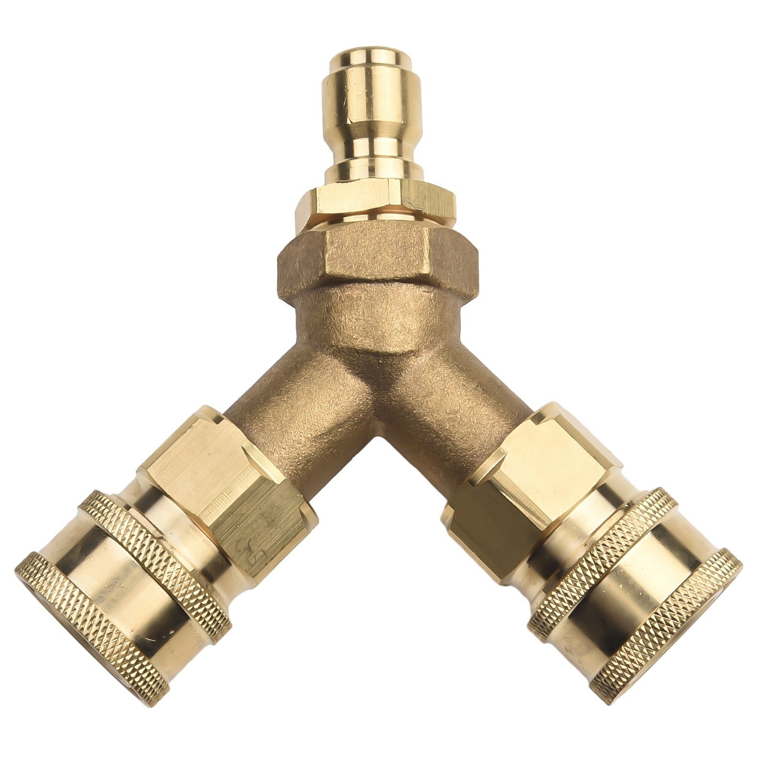 Washer Tee Splitter Brass Dual System For 4.0 GPM Gold Splitter 3/8 Inch