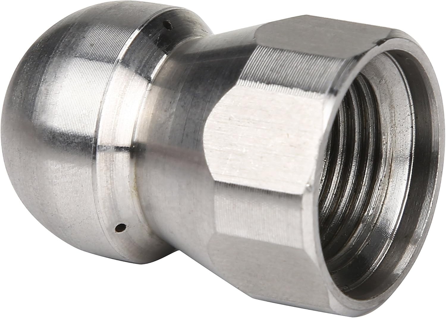 3/8” Button Nose Jet Nozzle – Efficient Stainless Steel Design for 4000 PSI