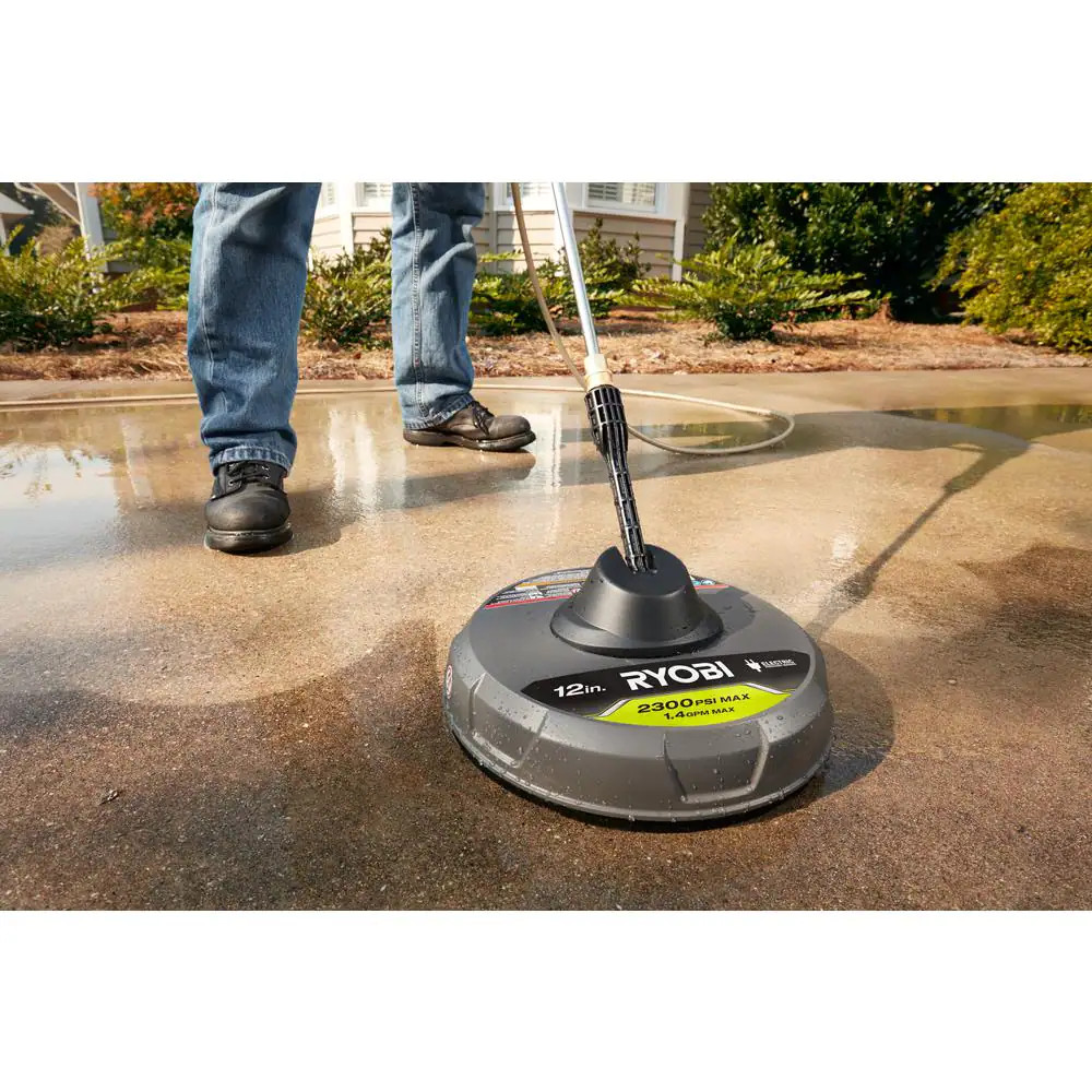 NEW Ryobi 12in 2300 PSI Pressure Washer Surface Cleaner Patio Driveway Concrete