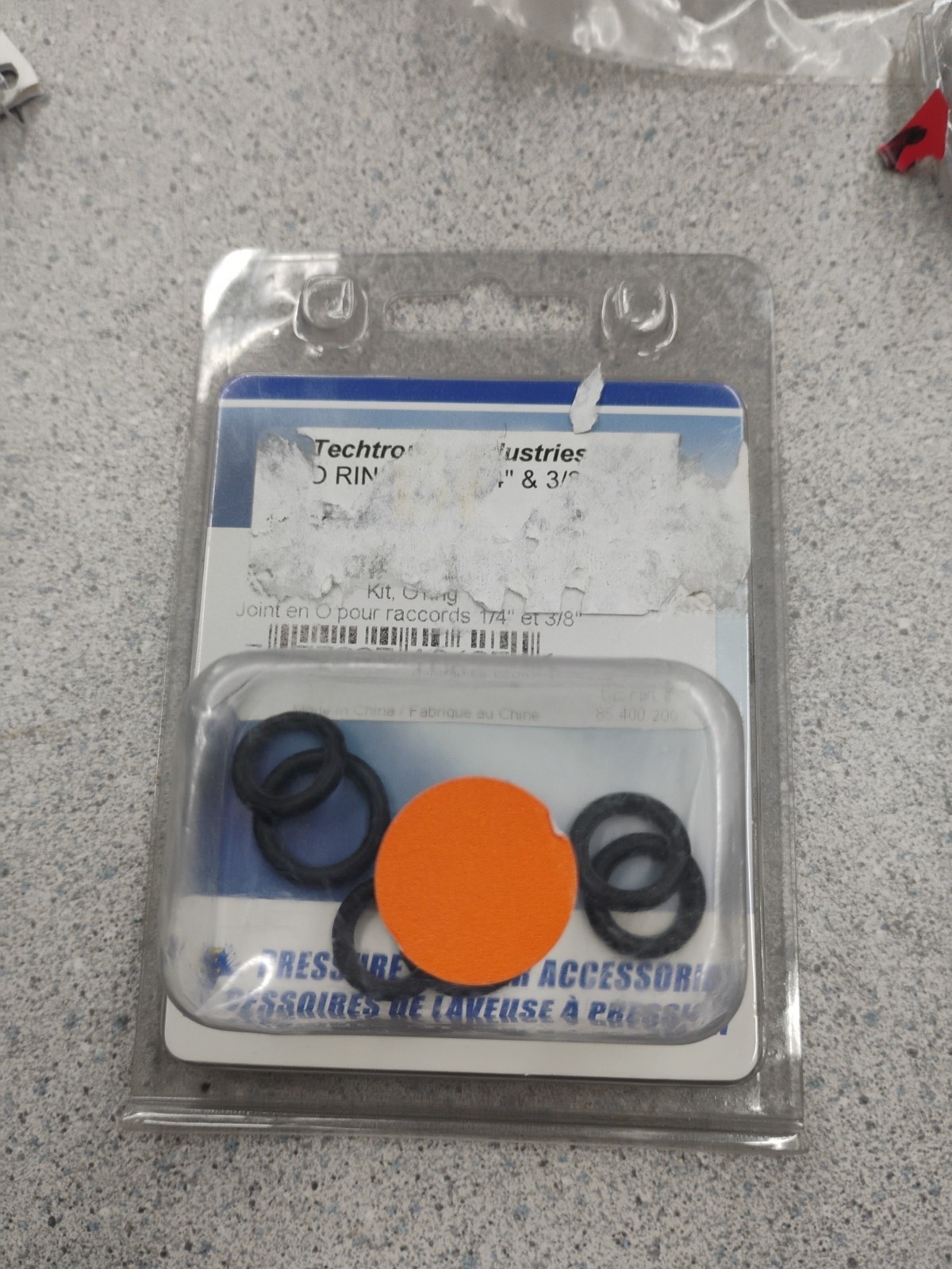 B E Pressure Washer Accessories O-rings 3/8 In Six Pieces