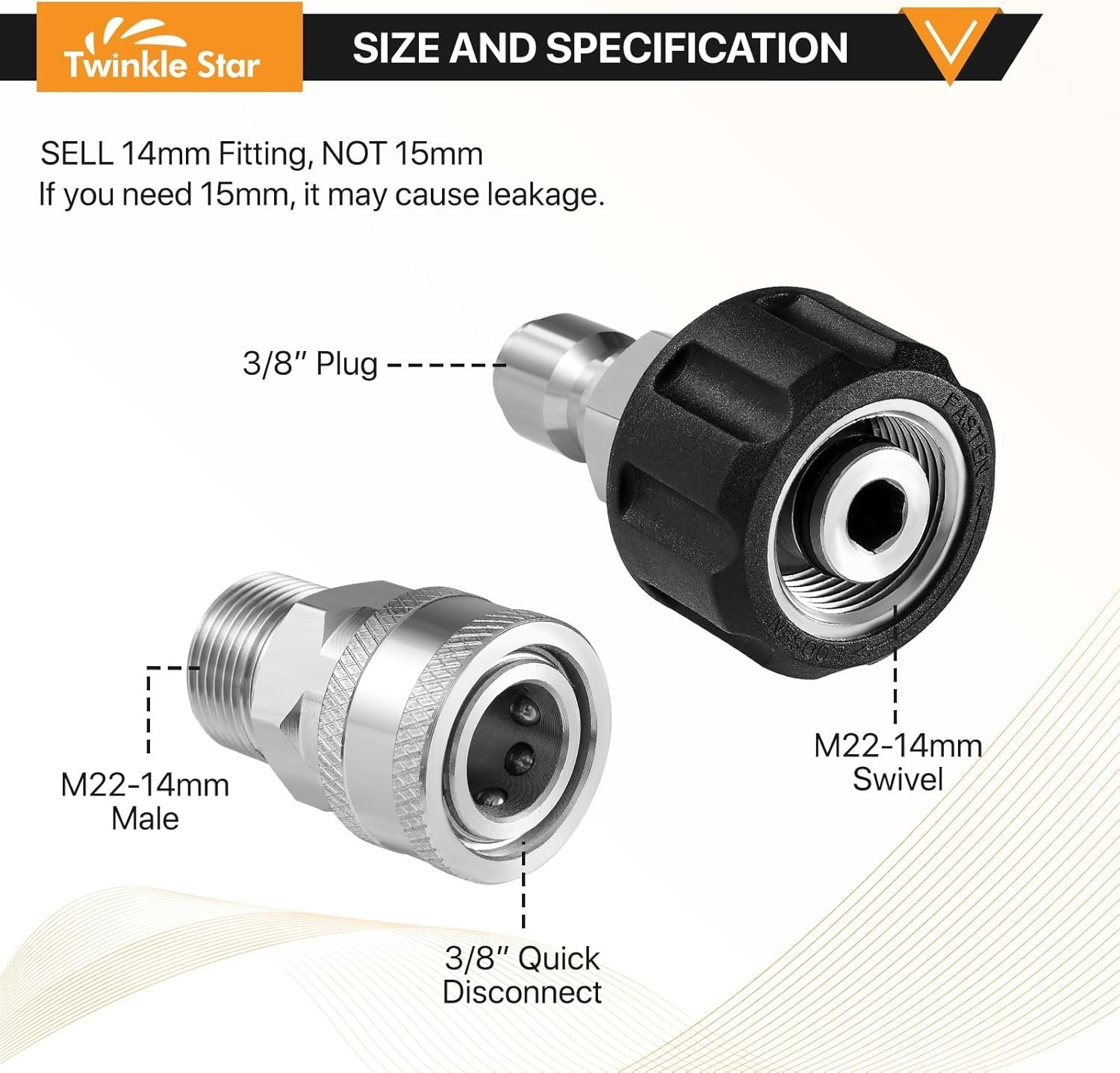 Durable Stainless Steel Quick Disconnect Kit