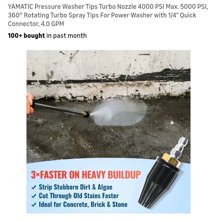 pressure washer parts accessories