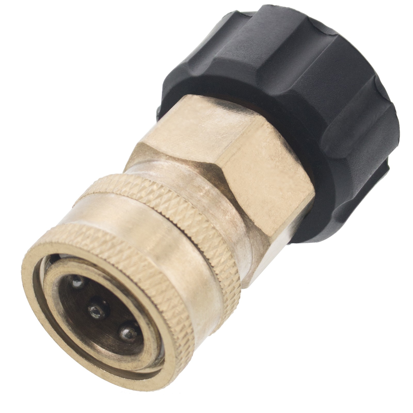 Erie Tools Pressure Washer 3/8″ Female NPT to M22 Quick Connect Socket Coupler