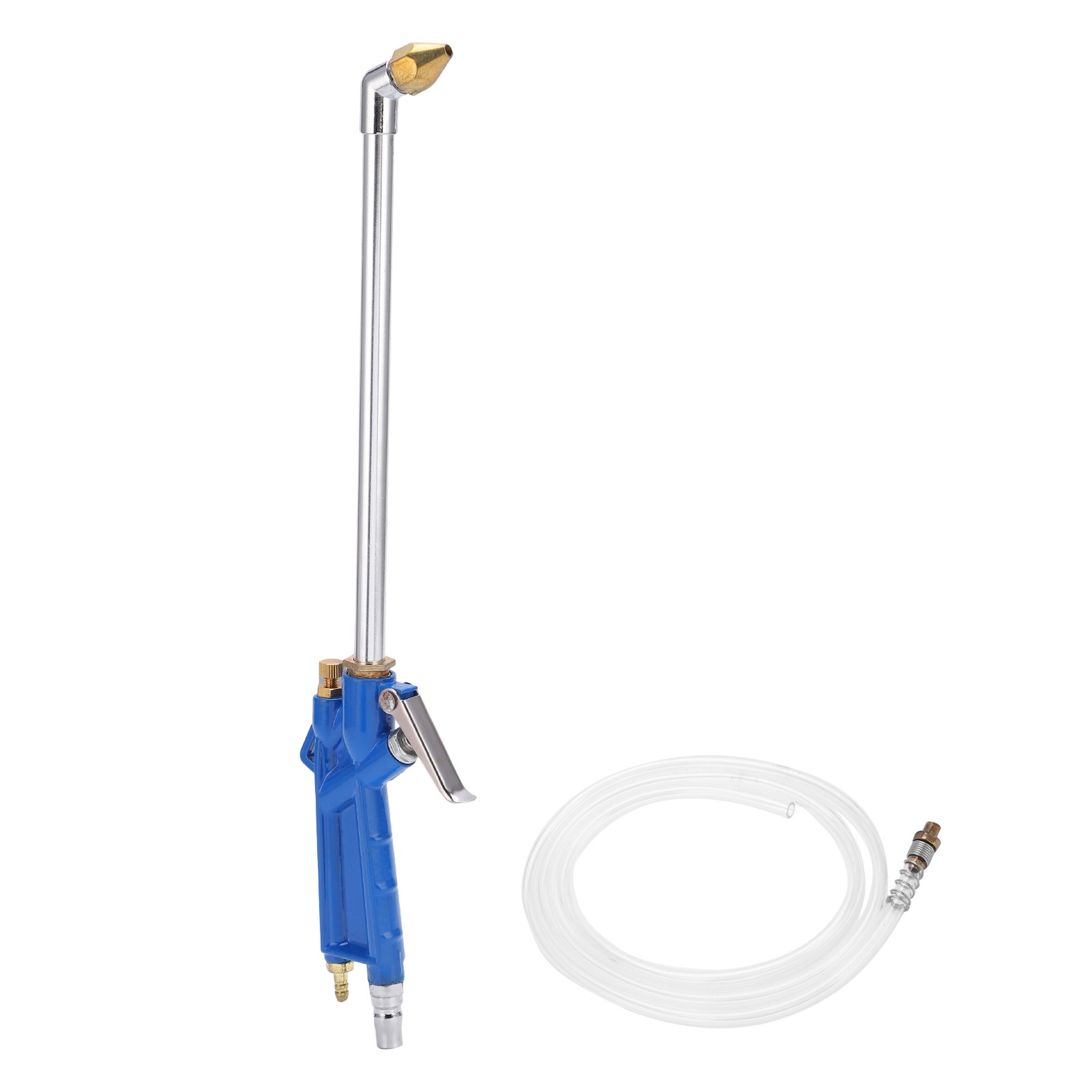 Car Washer Water Spray Gun Steel With 120cm/47in Long Hose Universal For Engine