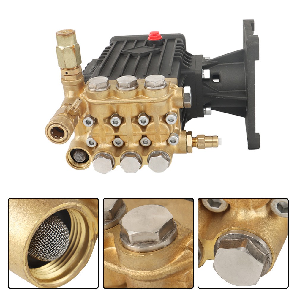 Pressure Washer Pump 4400 psi/4000psi/3000psi 4 GPM 1″ Shaft Horizontal