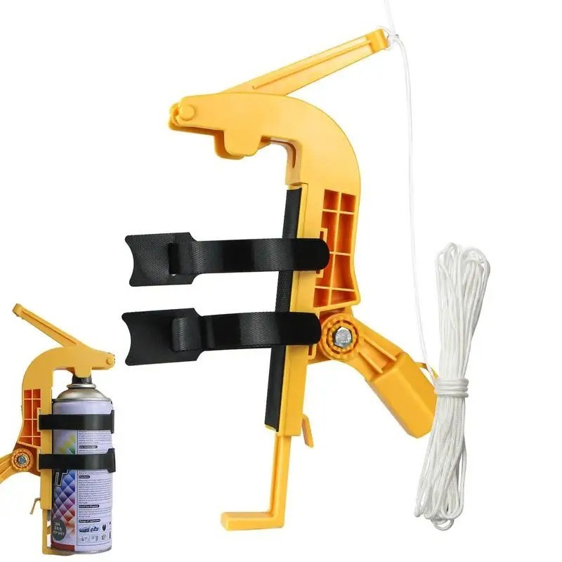Spray Paint Can Holder Extender Adjustable Sprayer Extension Pole Adaptor Angle