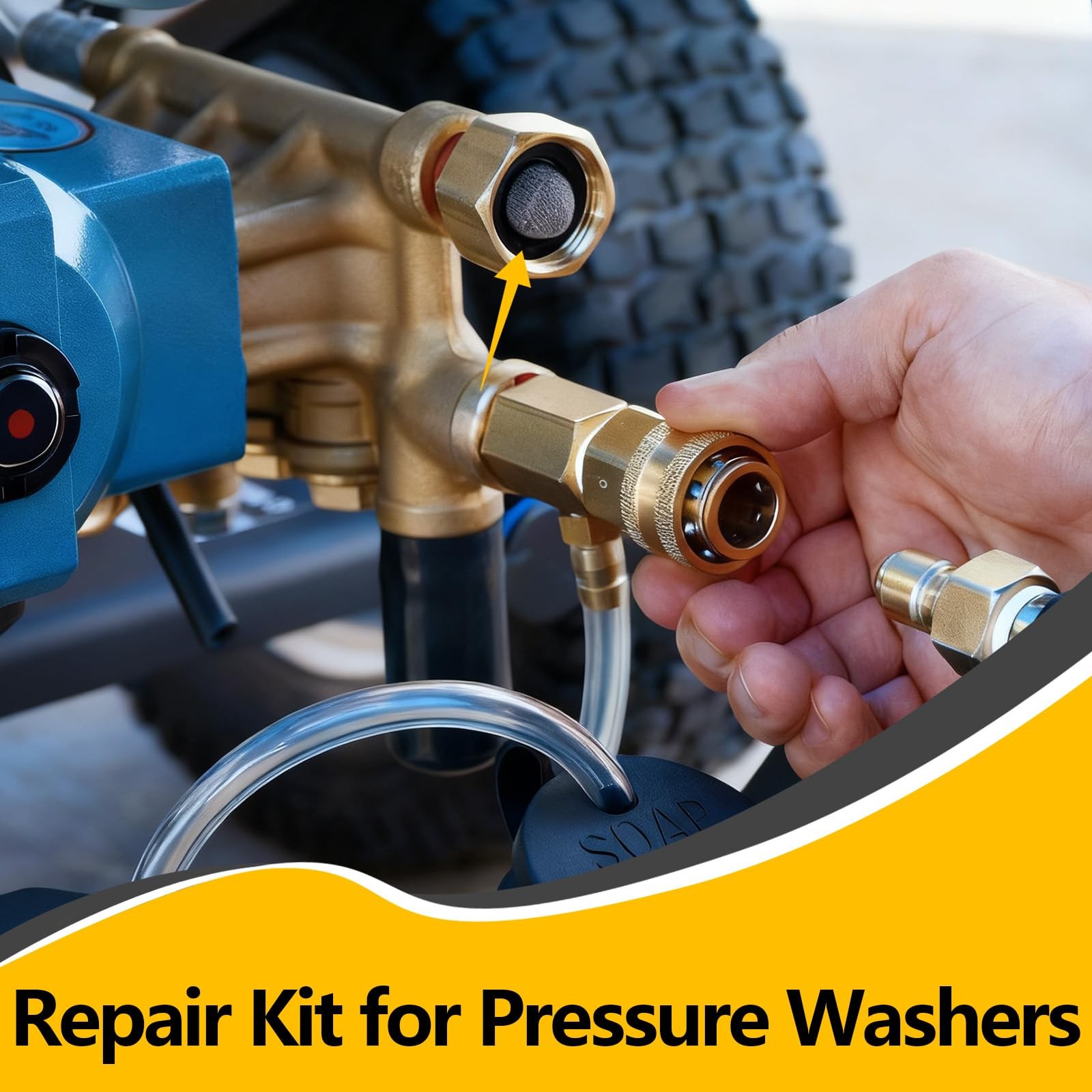 84 Pieces Power Pressure Washer O Rings, Garden Hose Washers Rubber & Screen …