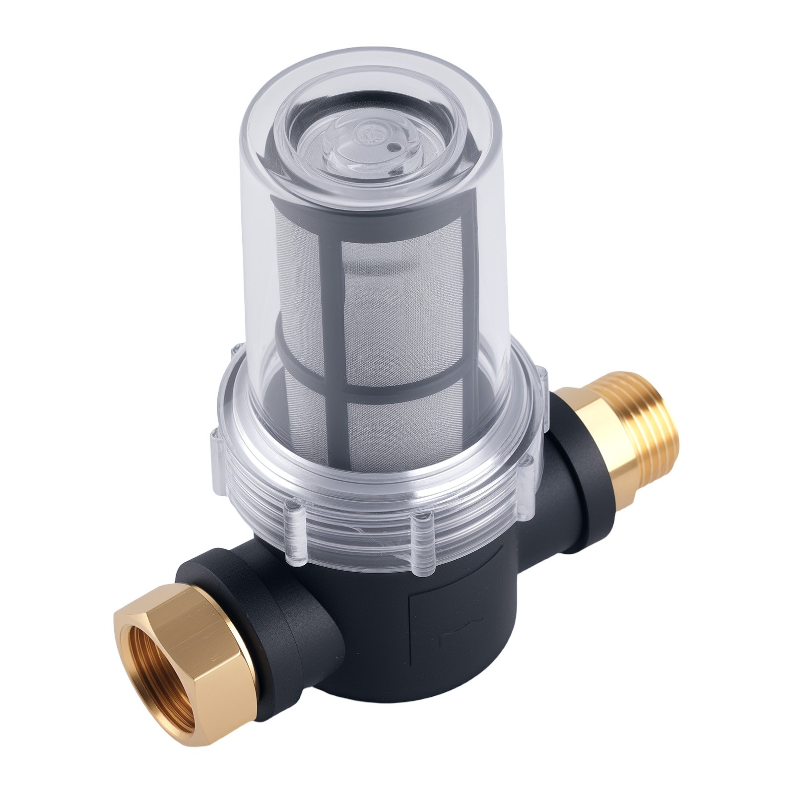 Garden Inline Wash Hose Inline Filter for Pressure Washer w/ Mesh Screen 40 100