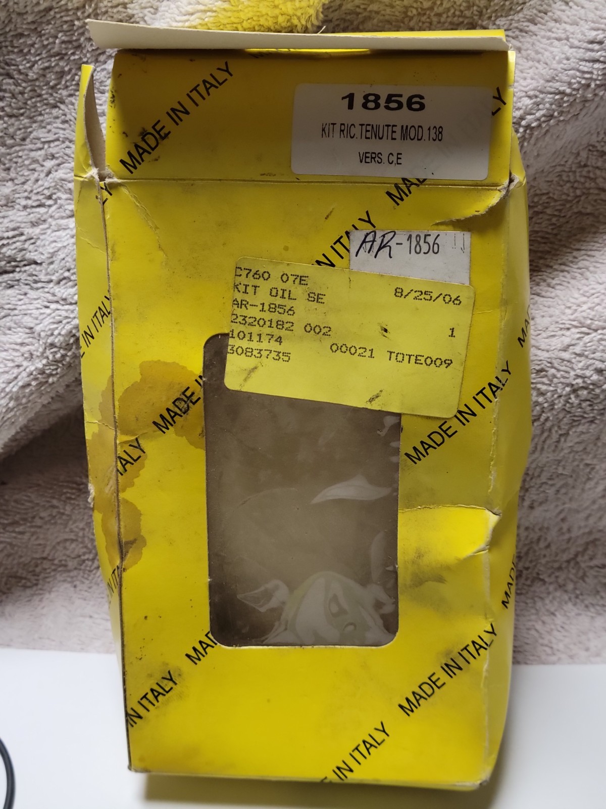 Annovi Reverberi AR1856 OEM Oil Seal Kit RKA RKV XRV XRCV AR 1856 Italy – NOS
