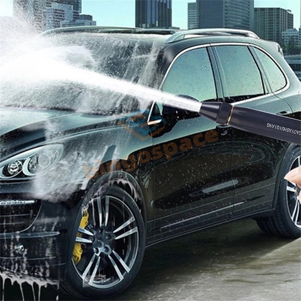 High Pressure Water Sprinkler Metal Brass Nozzle Car Garden Lawn Wash Hose Pipe.