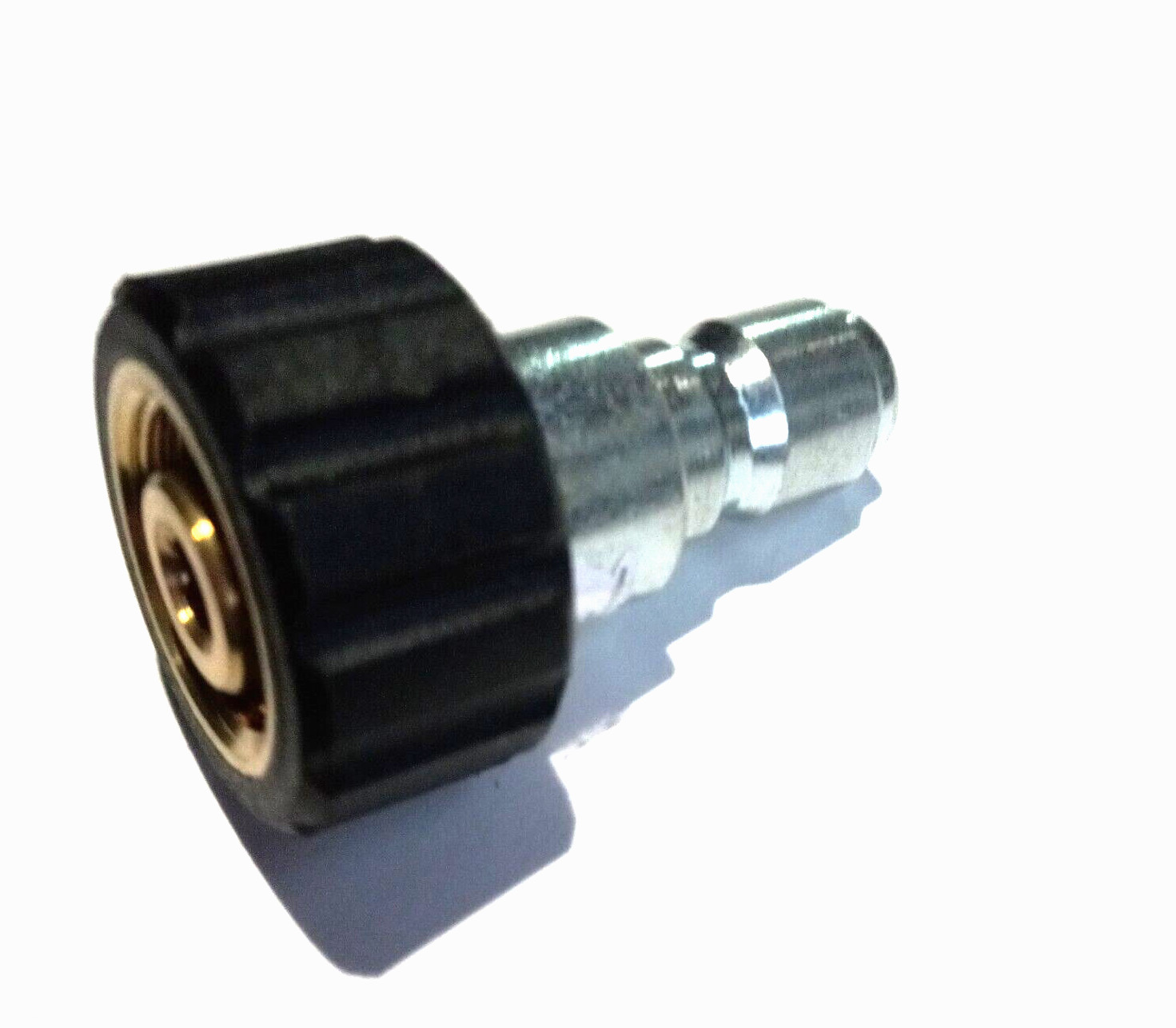 MTM Hydro 14mm Twist Seal Coupler X 3/8″ Stainless QC Plug 24.5014