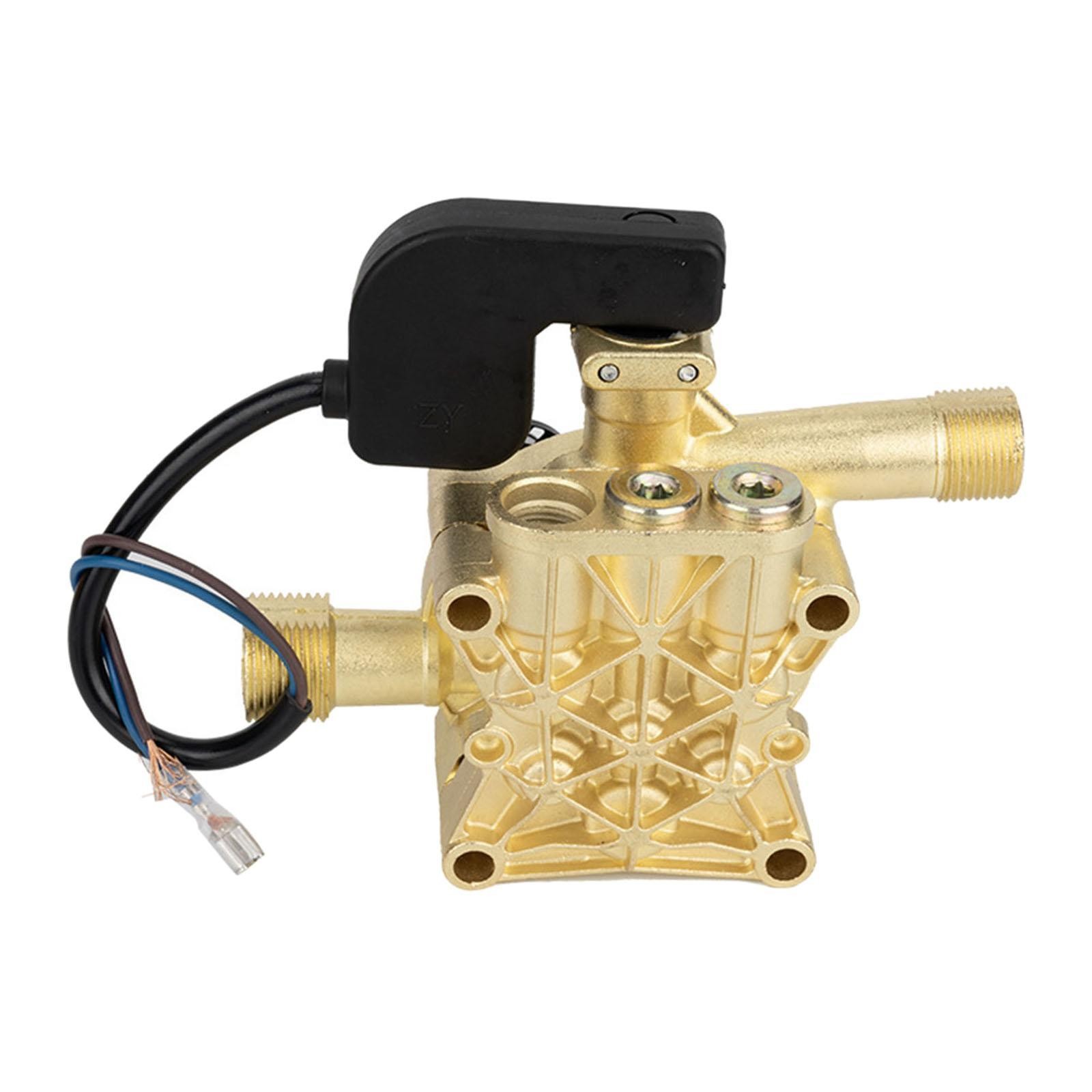 220V Household High Pressure Pump Easy to Install Part Car Washer Pump Head
