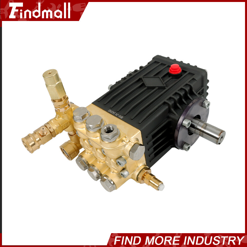 Findmall Pressure Power Washer Pump 24mm Solid Shaft 3600 PSI 4.9GPM Belt Drive
