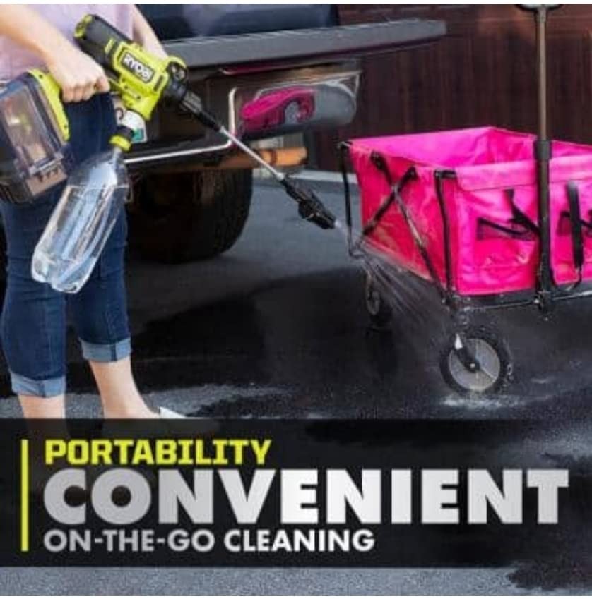 RYOBI 40-Volt Brushless 600 PSI Cold Water Power Cleaner 2.0 Battery & Charger