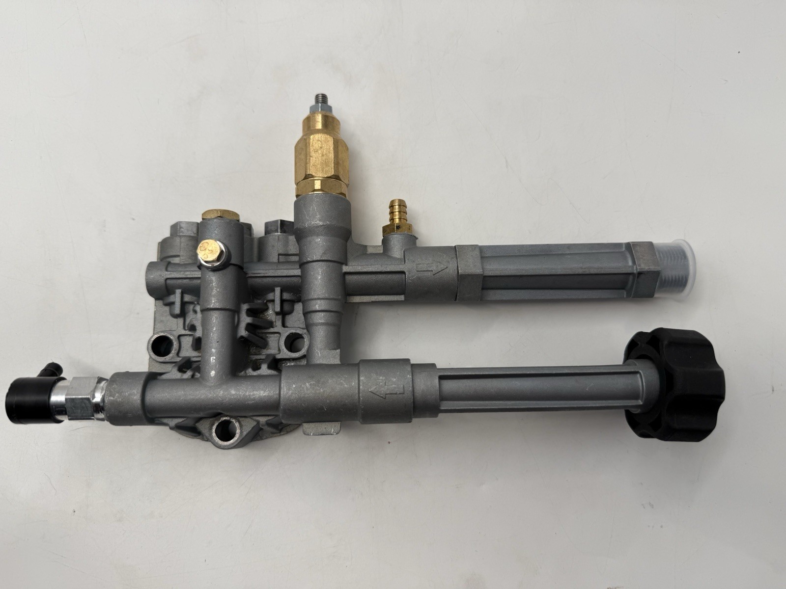 HQPASFY AR42940 Pressure Washer Pump Head Aluminum Compatible With TroyBilt