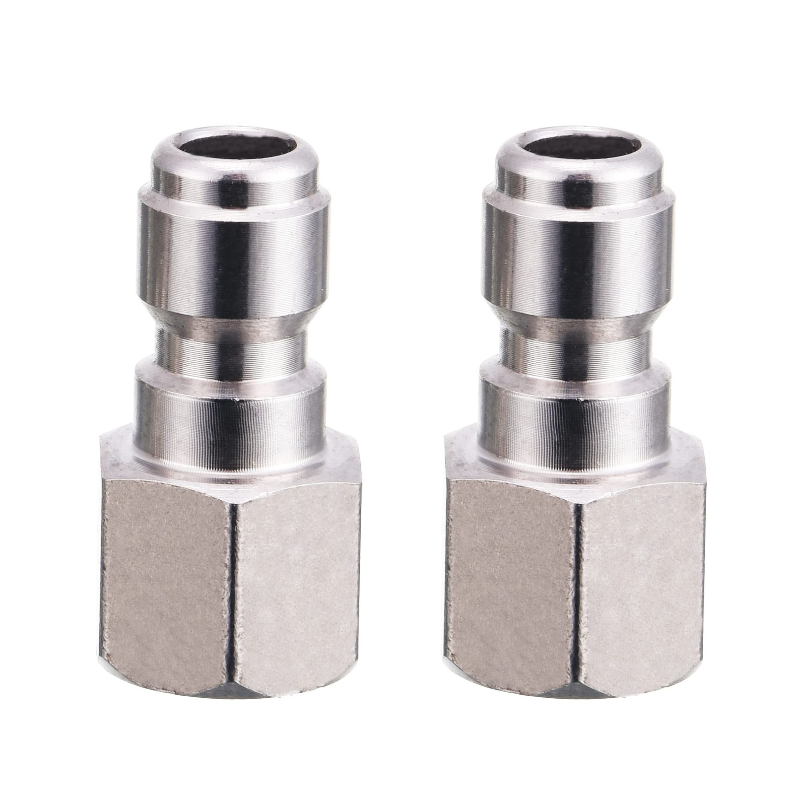 Pressure Washer Couplers, 1/4 Quick Connect Plug, 2 Pack