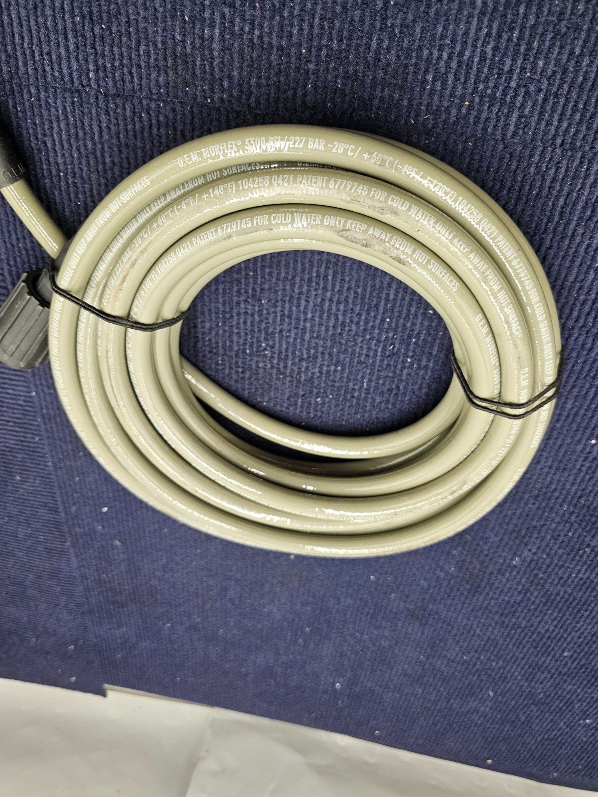 MORFLEX 3300 PSI 25 ft. Pressure Washer Hose 104258 Q421 6779745 For Cold Water