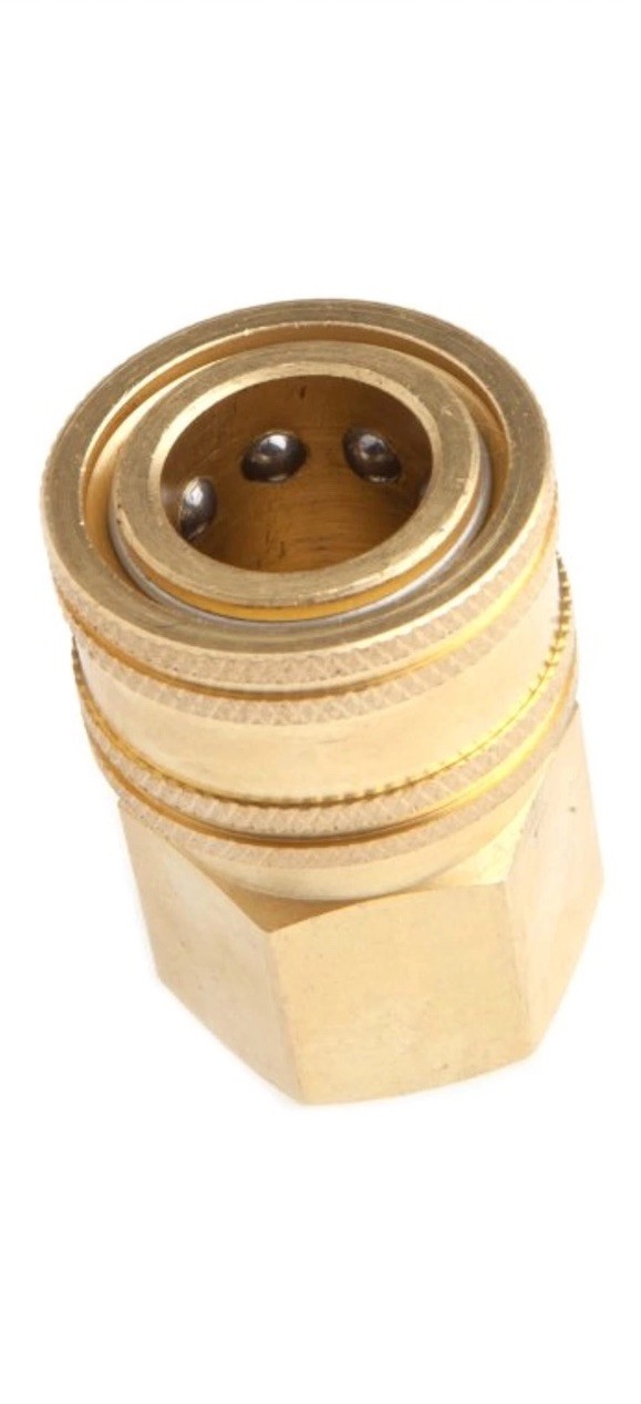 Forney 75129 Pressure Washer Accessories, Quick Coupler Female Socket, 3/8” New