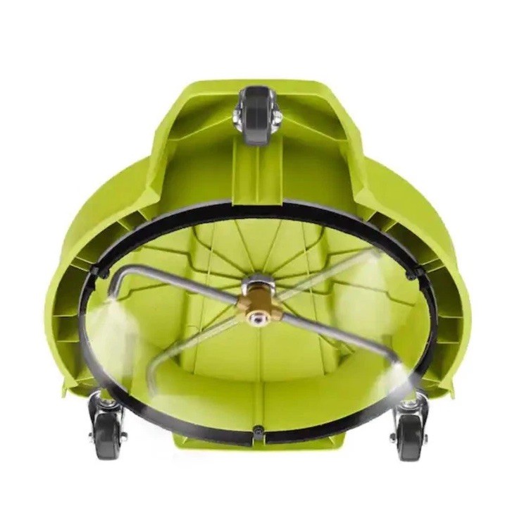 RYOBI 15″ 3400 PSI Gas Pressure Washer Surface Cleaner w/Caster Wheels RY31SC15