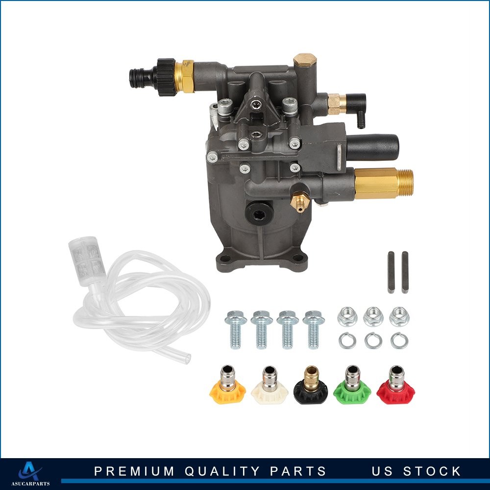 Brand New 3/4″ Shaft Horizontal Pressure Washer Pump Water Pump 3000 PSI 2.5 GPM