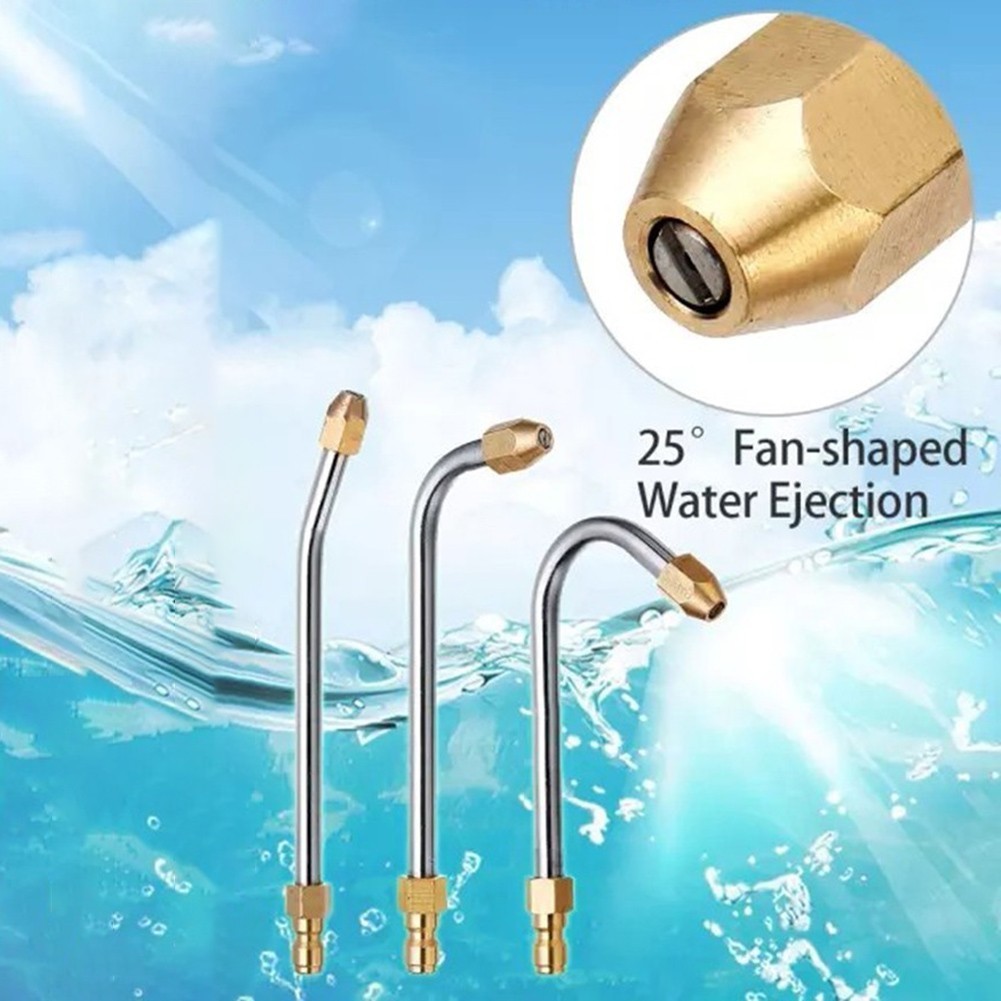 Extension Spray Nozzle High Pressure Wand 30??/90??/U-Shape Angled Lance