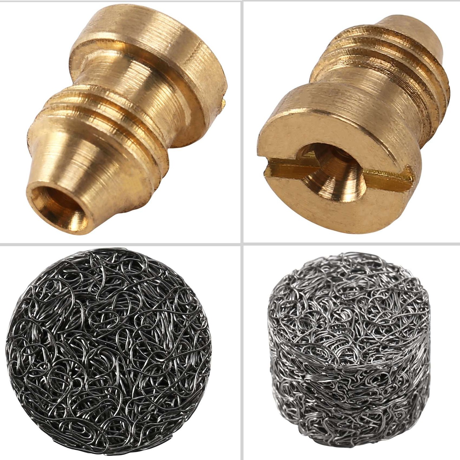 4 Pieces Foam Cannon Orifice Nozzle Tips and 10 Pieces Foam Maker,9649