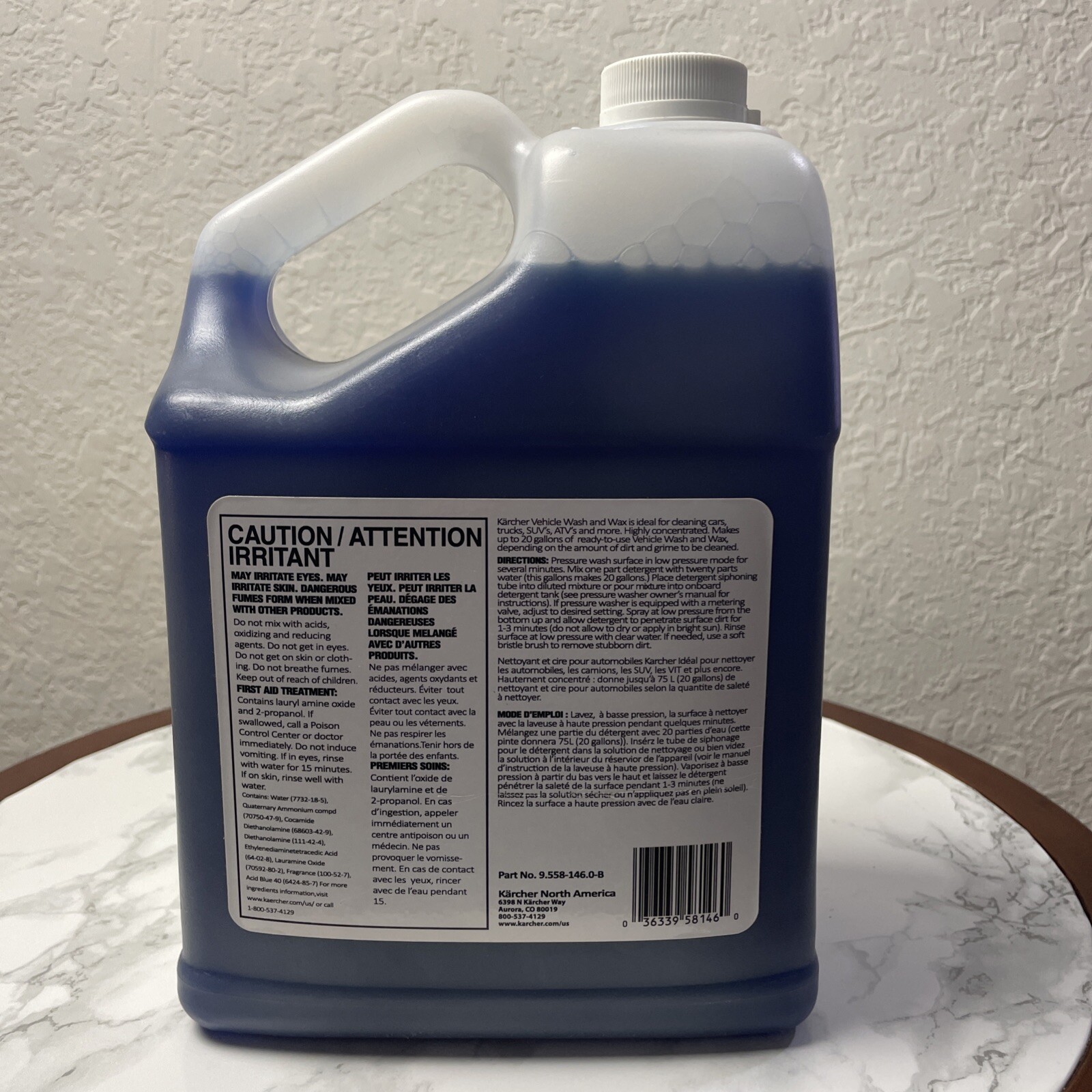 Karcher Car Wash and Wax Pressure Washer Cleaning Detergent Soap Concentrate👍