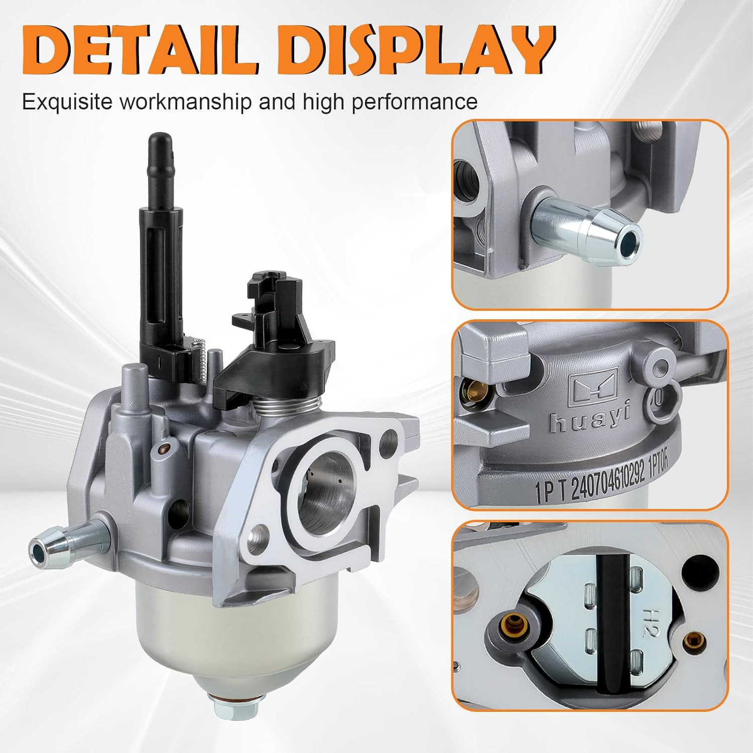 Huayi 099981133027 Carburetor Fit for Ryobi RY802900 2900PSI Pressure Washer