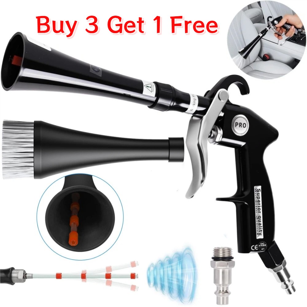 High Pressure Blower Gun,Car Cleaning Gun,Detailing Interior Dryer Air Blow Gun