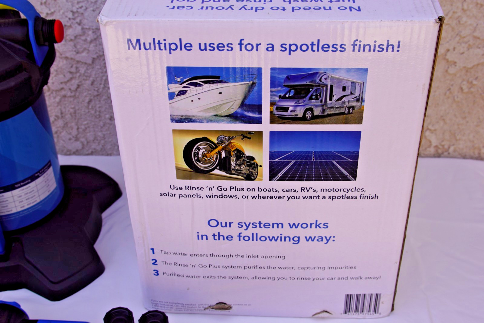Professional Rinse ‘n’ Go Spotless Car Washing Complete Free Shipping