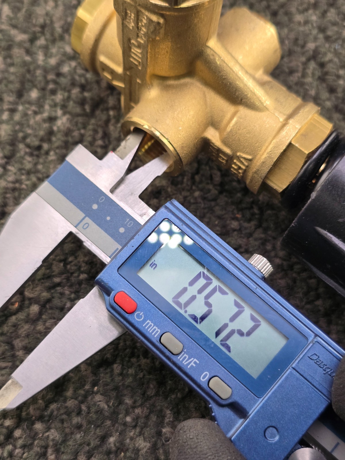 VRT3 3/8-inch Female NPT Heavy-Duty Unloader Valve Brass Body 4500 PSI, 10.5 GPM