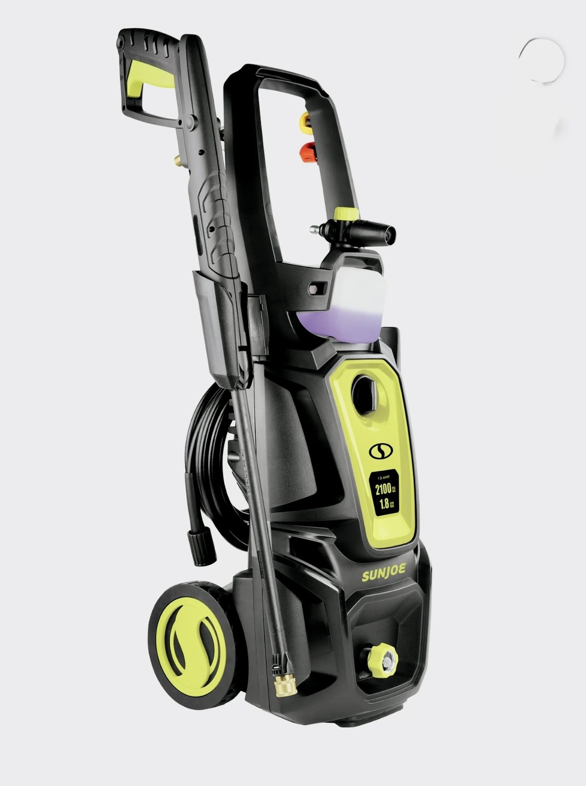 New Elect. Pres. Wash Sp Can. Sun Joe SPX2688 MAX 13Amp 2050 PSI MAX 1.8 GPM