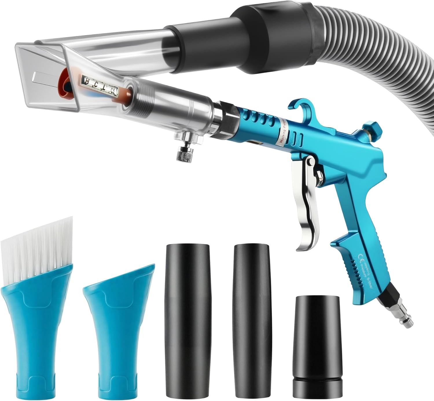 Car Air Blow Gun Adjustable Air Flow 2 IN 1 Car Interior Detailing